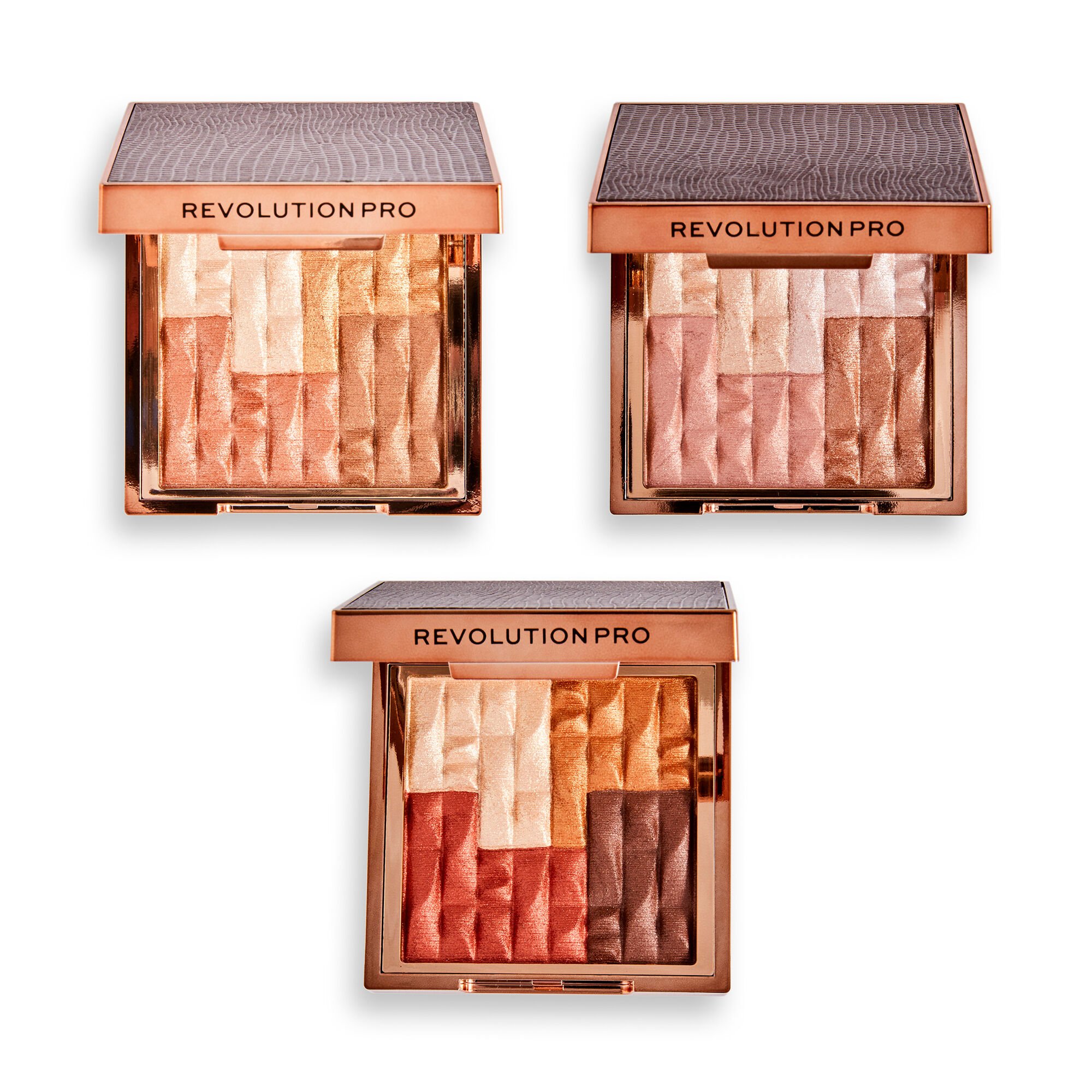 Revolution Pro Goddess Glow Shimmer Brick Bronzer Revolution Beauty